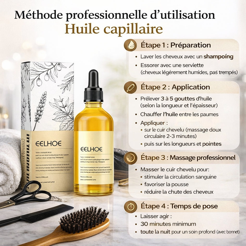 Huile Essentielle de Romarin – Soin Capillaire Naturel Réparateur