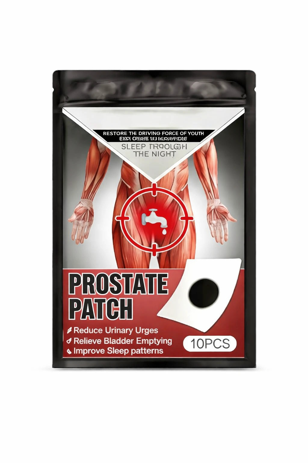 🔥 Patch Naturel de Soutien de la Prostate