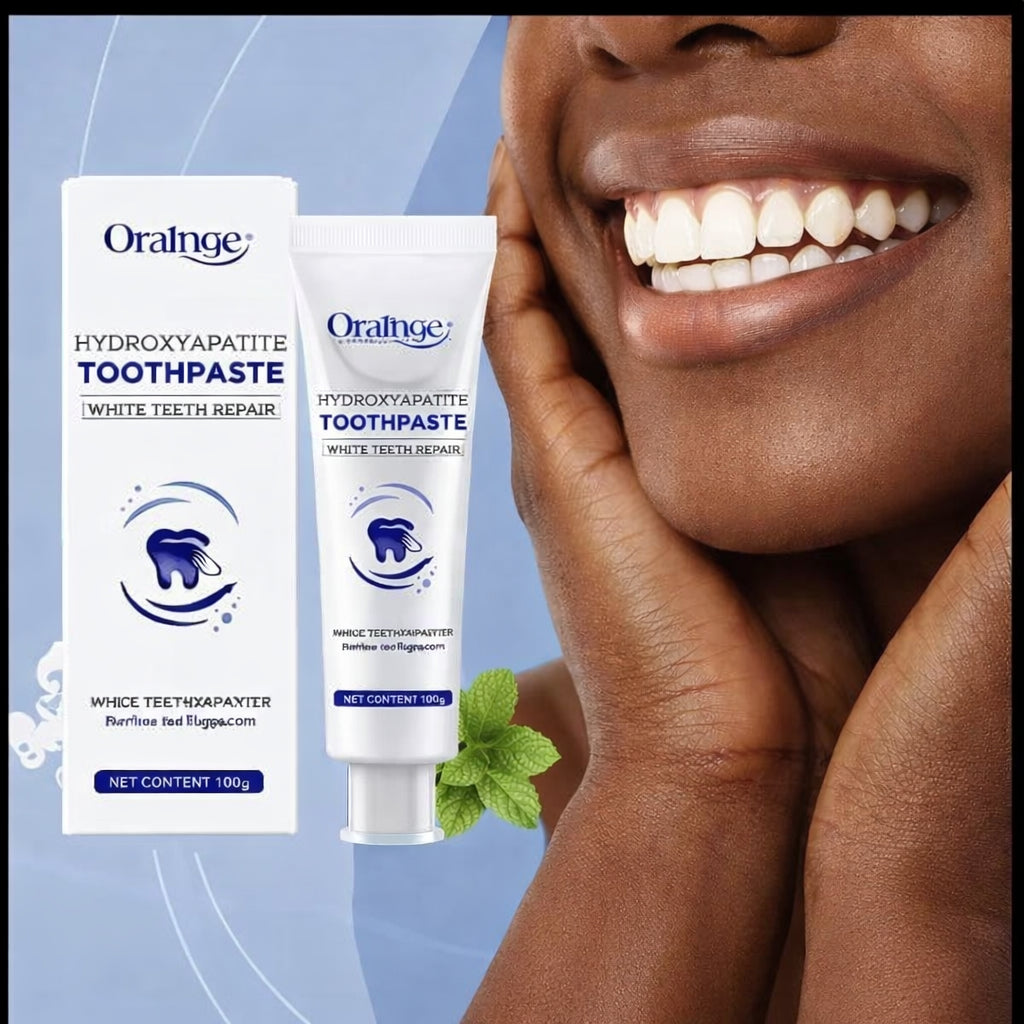 Dentifrice Éclaircissant à l’Hydroxyapatite – Sourire Plus Blanc & Haleine Fraîche
