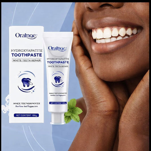 Dentifrice Éclaircissant à l’Hydroxyapatite – Sourire Plus Blanc & Haleine Fraîche