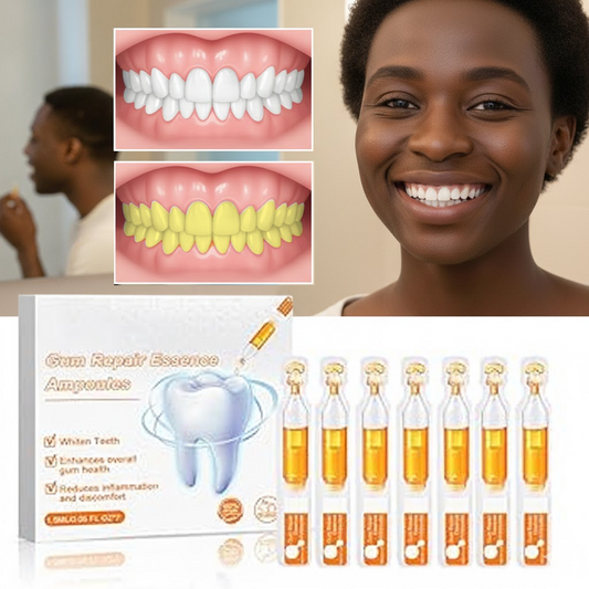 🦷 Ampoules de Soin Gingival – Réparation, Régénération & Blancheur Naturelle