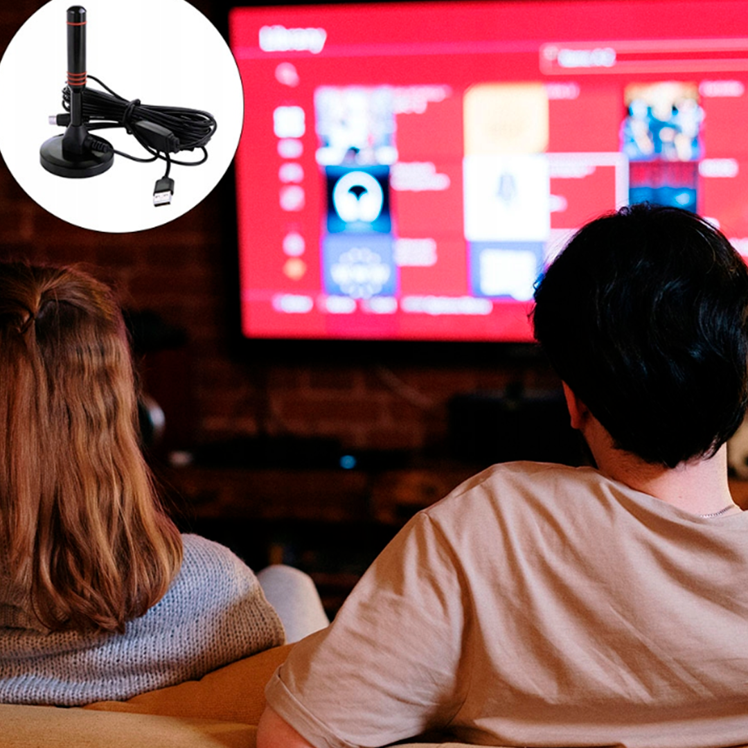 📡 Antenne TV Intérieure DTMB – Image Claire, Signal Puissant à la Maison