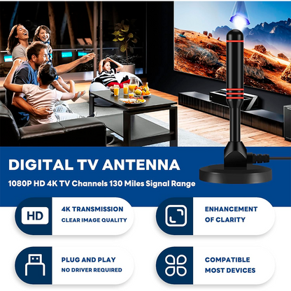 📡 Antenne TV Intérieure DTMB – Image Claire, Signal Puissant à la Maison