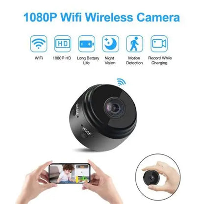 Mini Caméra Wi-Fi A9 Discrète Intelligente