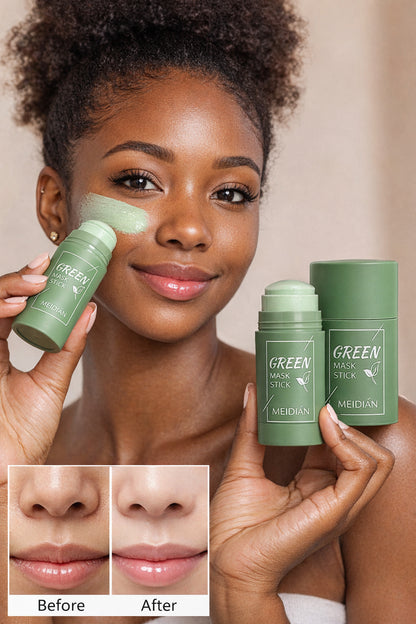 Bâtonnet Masque Purifiant au Thé Vert – Nettoyage Profond & Peau Nette